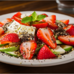 Discover the fresh and flavorful Panera Strawberry Poppyseed Salad, perfect for healthy summer dining.
